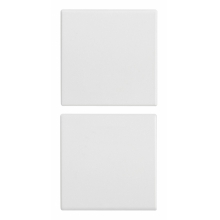 TASTI DUE MEZZI 1 MODULO FISSI NEUTRI BIANCO - VIMAR 20751.0.B product photo