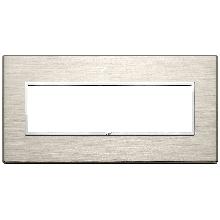 EIKON EVO-PLACCA 7M ALLUMINIO BRONZO CHIARO - VIMAR 21657.04 - VIMAR 21657.04 product photo