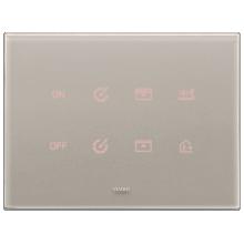 EIKON TACTIL-PLACCA 4M CRISTALLO GRIGIO PERLA - VIMAR 21664.73 - VIMAR 21664.73 - VIMAR 21664.73 product photo