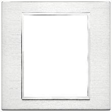 EIKON EVO-PLACCA 8M ALLUMINIO BRILLANTE - VIMAR 21668.01 product photo