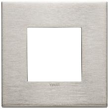 PLACCA 2M NICHEL SPAZZOLATO - VIMAR 22642.11 - VIMAR 22642.11 product photo