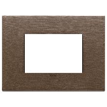 PLACCA 3M BRONZO SCURO SPAZZOLATO - VIMAR 22653.12 - VIMAR 22653.12 product photo