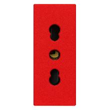 PRESA 2P+T 16A P17/11 ROSSO - VIMAR 30203.R - VIMAR 30203.R product photo