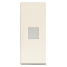 TASTO 1M ALLINEATO CON DIFFUSORE CANAPA - VIMAR 31000.DC - VIMAR 31000.DC product photo