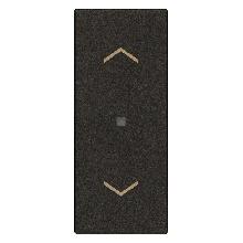 TASTO 1M ASSIALE SIMBOLO FRECCE NERO - VIMAR 31000A.FG - VIMAR 31000A.FG product photo