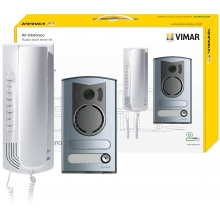 CITOFONO KIT CITOFONICO 2F+ M/BIF. PETRARCA+13F1 - VIMAR 6209P/M product photo