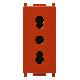 PRESA 2P+T16A P17/11 ANTIBATTERICO ROSSO - VIMAR 14203.AB.R - VIMAR 14203.AB.R product photo Photo 01 2XS