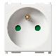 PLANA-PR.SICURY 2P+T 16A STD.FRANCESE BIANCO - VIMAR 14212 - VIMAR 14212 product photo Photo 01 2XS