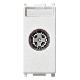 PRESA TV-RD-SAT DIRETTA ANTIBATTERICO - VIMAR 14300.AB.01 - VIMAR 14300.AB.01 product photo Photo 01 2XS
