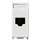 PLANA-PRESA RJ45 NETS.CAT5E UTP 110 BIANCO - VIMAR 14339.4 - VIMAR 14339.4 product photo Photo 01 2XS