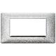 PLACCA 4M TECNOPOLIMERO SILVER - VIMAR 14654.27 - VIMAR 14654.27 product photo Photo 01 2XS