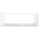 PLACCA 7M ANTIBATTERICO BIANCO - VIMAR 14657.AB.01 - VIMAR 14657.AB.01 product photo Photo 01 2XS