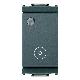 IDEA-PULS.1P NC 10A LUMINOSO GRIGIO - VIMAR 16092 - VIMAR 16092 product photo Photo 01 2XS