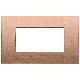 PLACCA CLASSIC 4M RAME SPAZZOLATO - VIMAR 19654.11 - VIMAR 19654.11 product photo Photo 01 2XS
