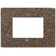 Placca fit 3M bronzo matt - VIMAR 19953.24 - VIMAR 19953.24 product photo Photo 01 2XS
