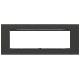 EIKON-PLACCA CLASSIC 7M TECNOP.REFLEX ANTRACITE - VIMAR 20657.42 - VIMAR 20657.42 - VIMAR 20657.42 product photo Photo 01 2XS
