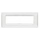 EIKON-PLACCA CLASSIC 7M TECNOP.REFLEX GHIACCIO - VIMAR 20657.B41 - VIMAR 20657.B41 product photo Photo 01 2XS
