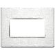 EIKON EVO-PLACCA 4M ALLUMINIO BRILLANTE - VIMAR 21654.01 - VIMAR 21654.01 product photo Photo 01 2XS