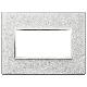 EIKON EVO-PLACCA 4M ALLUMINIO GRIGIO NEXT - VIMAR 21654.02 - VIMAR 21654.02 product photo Photo 01 2XS