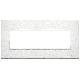EIKON EVO-PLACCA 7M ALLUMINIO BRILLANTE - VIMAR 21657.01 - VIMAR 21657.01 product photo Photo 01 2XS