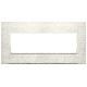 EIKON EVO-PLACCA 7M ALLUMINIO TITANIO - VIMAR 21657.08 - VIMAR 21657.08 product photo Photo 01 2XS
