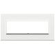EIKON EVO-PLACCA 7M ALLUMINIO BIANCO TOTALE - VIMAR 21657.17 - VIMAR 21657.17 product photo Photo 01 2XS