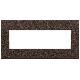 EIKON EVO-PLACCA 7M PELLE TABACCO - VIMAR 21657.22 - VIMAR 21657.22 product photo Photo 01 2XS