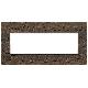 PLACCA 7M WENGÉ - VIMAR 21657.33 - VIMAR 21657.33 product photo Photo 01 2XS