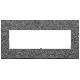 EIKON EVO-PLACCA 7M PIETRA ARDESIA A SPACCO - VIMAR 21657.52 - VIMAR 21657.52 - VIMAR 21657.52 product photo Photo 01 2XS