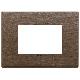 PLACCA 3M BRONZO SCURO SPAZZOLATO - VIMAR 22653.12 - VIMAR 22653.12 product photo Photo 01 2XS