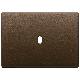 PLACCA 3MX1 VINTAGE BRONZO SCURO SPAZZ. - VIMAR 22673.1.12 - VIMAR 22673.1.12 product photo Photo 01 2XS