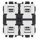 COMANDO KNX 4 PULSANTI 2M - VIMAR 30580 - VIMAR 30580 product photo Photo 01 2XS
