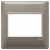 PLANA-PLACCA 3 MODULI BS TECNOPOLIMERO REFLEX CENERE - VIMAR 14648.40 product photo Photo 01 2XS
