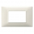PLACCA 3 MODULI SERIE PLANA COLOREBIANCO GRANITO - VIMAR 14653.06 product photo Photo 01 2XS