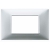 PLACCA 3 MODULI SERIE PLANA COLORE ARGENTO OPACO - VIMAR 14653.20 product photo Photo 01 2XS