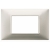 PLACCA 3 MODULI SERIE PLANA COLORE NICKEL OPACA - VIMAR 14653.21 product photo Photo 01 2XS