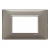 PLACCA 3 MODULI SERIE PLANA COLORE REFLEX CENERE - VIMAR 14653.40 product photo Photo 01 2XS