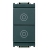 PULSANTI DUE 1 POSTO NO 10A SERIE IDEA GRIGIO - VIMAR 16121 product photo Photo 01 2XS