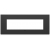 PLACCA 7 MODULI GRIGIO ANTRACITE EIKON - VIMAR 22657.03 product photo Photo 01 2XS