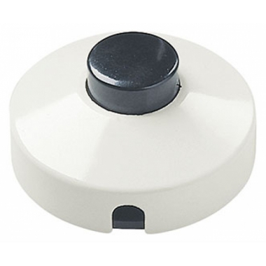 INTERRUTTORE A PEDALE 1P 32A BIANCO TASTO NERO - VIMAR 00680.B product photo Photo 01 3XL