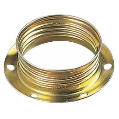 GHIERA ANELLO FERMAPARALUME METALLO E14 COLORE OTTONE - VIMAR 02150 product photo Photo 01 3XL