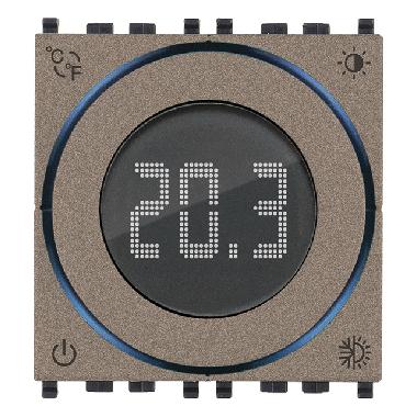 TERMOSTATO ROTELLA 2M 100-240V METAL - VIMAR 02970.M - VIMAR 02970.M product photo Photo 01 3XL