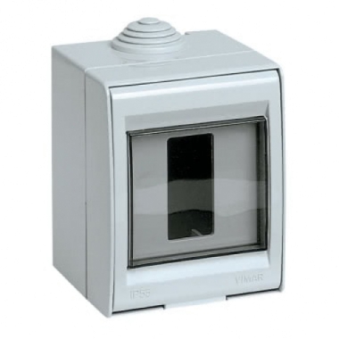 CONTENITORE IP55 1M 8000 GRIGIO - VIMAR 13521 product photo Photo 01 3XL