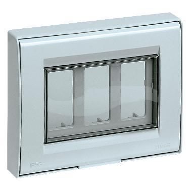 CALOTTA IP55 3M 8000 GRIGIO - VIMAR 13731.Q product photo Photo 01 3XL