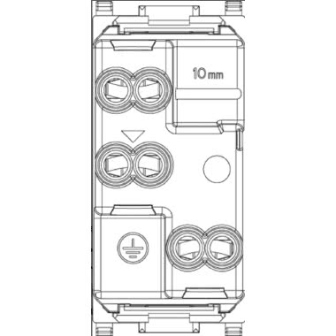 PRESA 2P+T 16A P17/11 ROSSA SERIE PLANA - VIMAR 14203.R product photo Photo 04 3XL