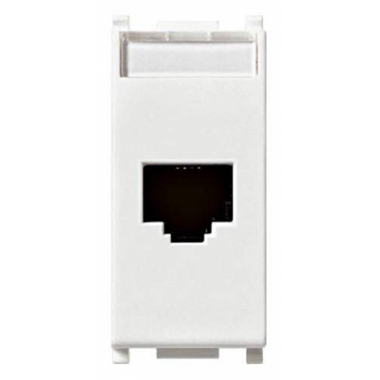 PLANA-PRESA RJ45 NETSAFE CAT5E UTP BIANCO - VIMAR 14339.11 - VIMAR 14339.11 product photo Photo 01 3XL