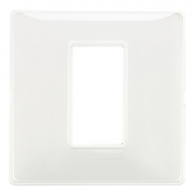PLACCA 1 MODULO REFLEX NEVE - VIMAR 14641.41 product photo Photo 01 3XL
