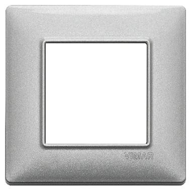 PLANA-PLACCA 2M METALLO ARGENTO METALLIZZATO - VIMAR 14642.71 - VIMAR 14642.71 product photo Photo 01 3XL