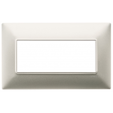 PLANA-PLACCA 5M BS TECNOPOLIMERO NICHEL OPACO - VIMAR 14649.21 product photo Photo 01 3XL
