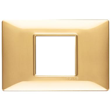 PLANA-PLACCA 2M.CENTR.TECNOP.ORO LUCIDO - VIMAR 14652.24 - VIMAR 14652.24 product photo Photo 01 3XL